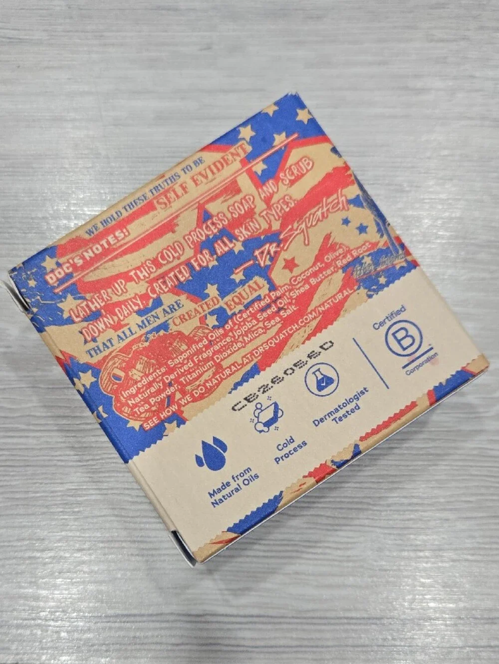 5 Dr. Squatch Men's Natural Soap - Limited Edition